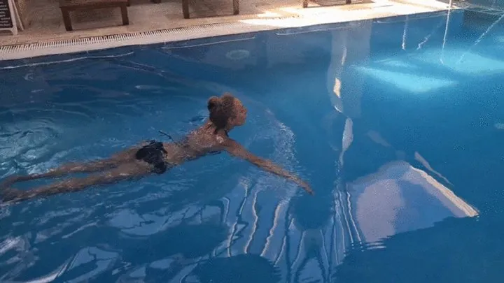 swimming fetish, doggy style pussy fuck