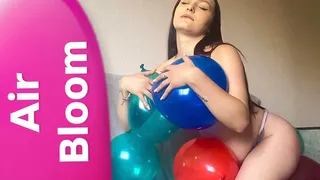 Friction of balloons