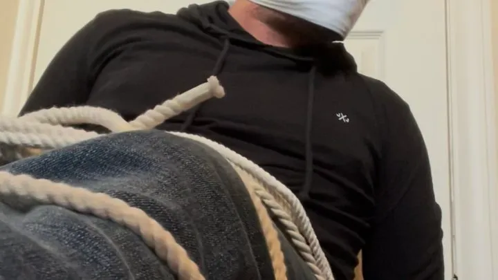 Tied and Otm Handkerchief Gagged and Struggling