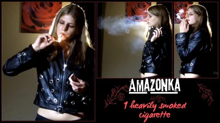 Amazonka 1 heavily smoked cigarette