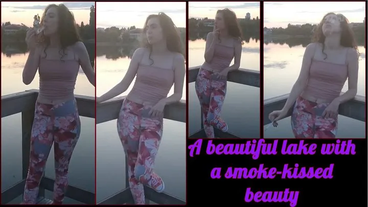 Smoke & Art 13- A beautiful lake with a smoke-kissed beauty 1