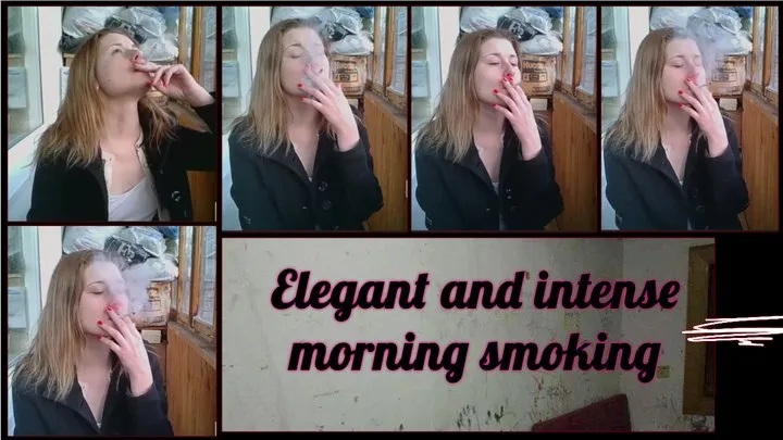 Christina 1 - Elegant and intense morning smoking