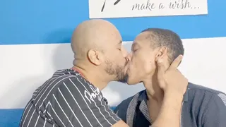 DEEP KISSES BETWEEN TWO GIANT MOUTHS - BY DERRICK PATRICK AND JAMAL SANGENT - CLIP 1