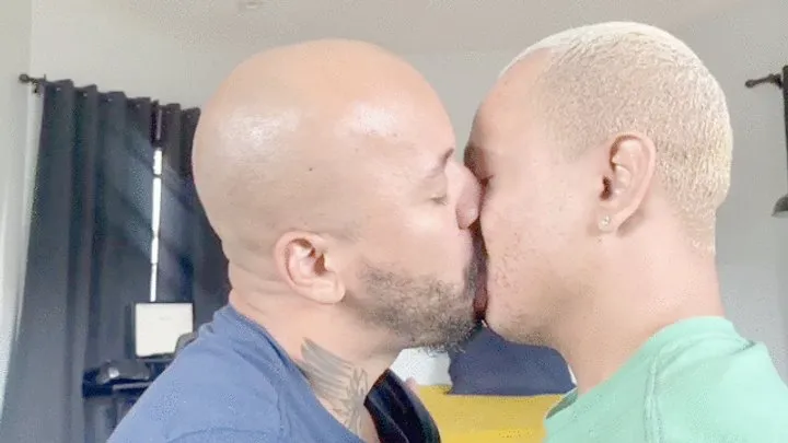 WILD AND INSANE KISSES BETWEEN TWO ALPHA MALE - BY JAMAL SANGENT AND LORENZO SANS - CLIP 5