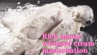 Rich agony whipped cream masturbation Kana Morisawa