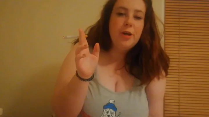 Sexy Hot BBW Smoking And Talking