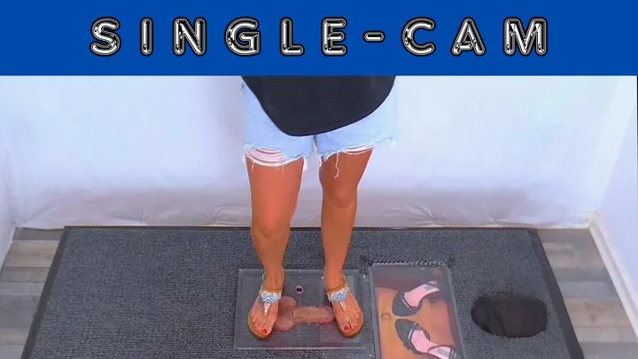 Crushed Under My Filthy Summer Sandals & PlexiGlass - Amber Cam - AmbersCBT - 71AC