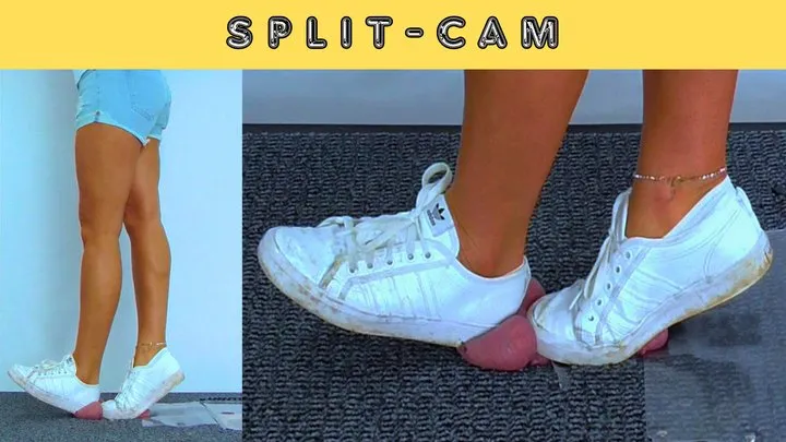 Cum Under My Dirty Adidas Nizzas - Split Cam - AmbersCBT - 77SPC