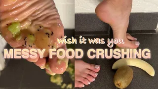 Barefoot Domination: Crushing Banana & Kiwis with Elegance