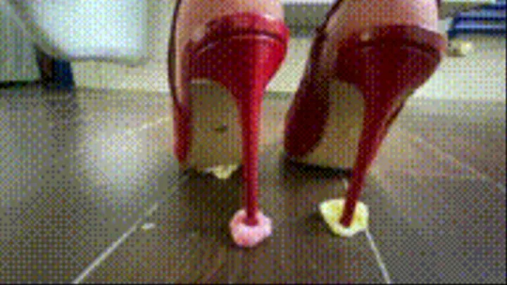 Crush Candy with High Heels