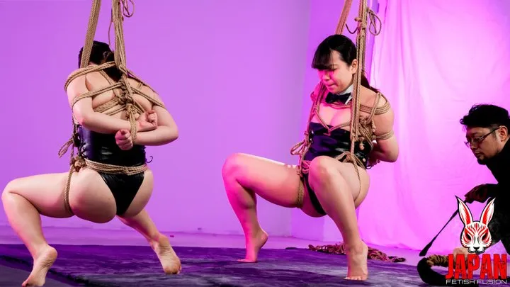 Whipping Session on Feet and Legs - Original Japanese Kinbaku ( )