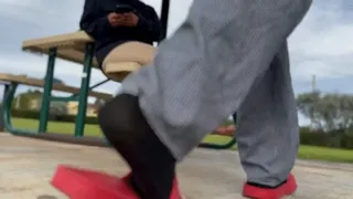 Public Foot Stool