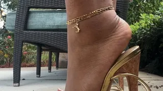 Pink Frenchies Heel Tease