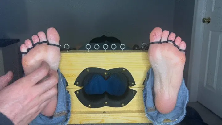 10 toes tickled in the stocks