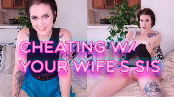 Jerk off encouragement from your wife's step-sister