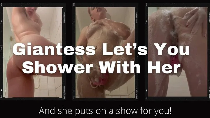 Giantess Phoenix Lets You Watch Her Shower