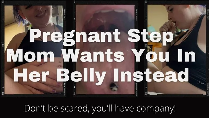 Pregnant Step-Mom Wants To Vore You