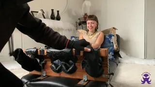 Fexy foot tickling part 1