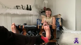 Fexy - foot tickling part 2