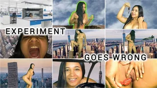 experiment goes wrong, and the giantess takes revenge