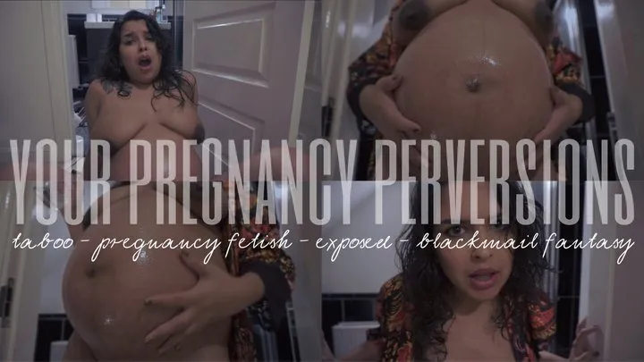 BLACKMAILING MY PERVERT ROOMATE WHILE HEAVILY PREGNANT