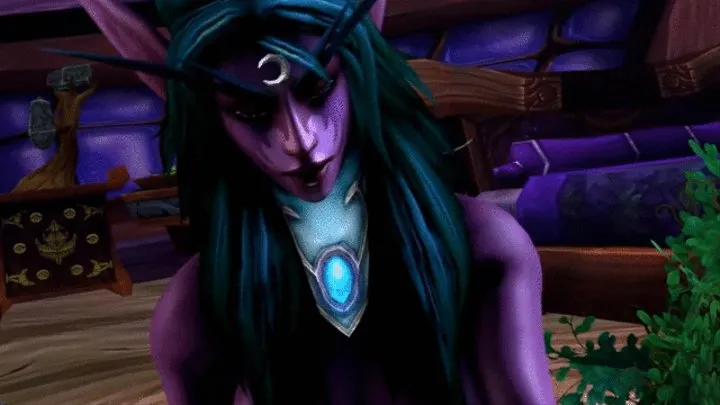 Tyrande Whisperwind from warcraft fucked in 3D porn compilation