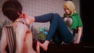 Busty Tsunade gets on her knees and sucks a big cock