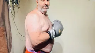 POV Fight: Silver Step-daddy Boxer - Total Submission in Combat