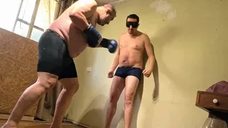 Silver Step-daddy Boxer gutpunch me without gloves