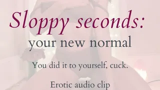 Sloppy Seconds: Your New Normal