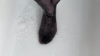 Soaking Wet Feet in Fishnets