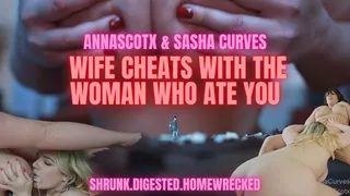 Wife cheats with the Giantess who ate you