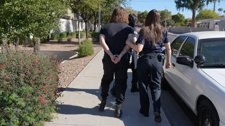 Officer Daisy and Officer Larz Arrest Nox