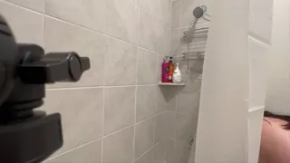 Watching An Asian Girl Shower