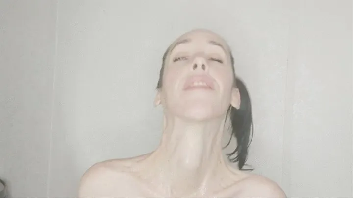 Neck Stretches vol 4 - ALL WET! Wet Hair, Wet and Shiny Neck