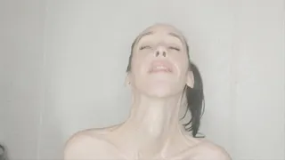 Neck Stretches vol 4 - ALL WET! Wet Hair, Wet and Shiny Neck