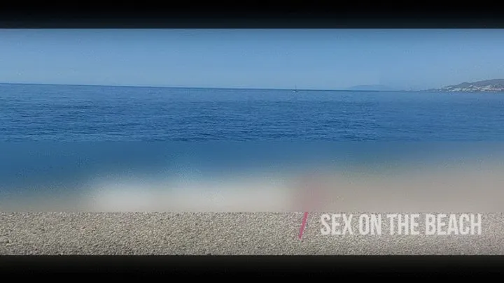 Dark princess: Sex on the beach POV