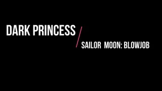 Dark princess: Sailor Moon blowjob POV