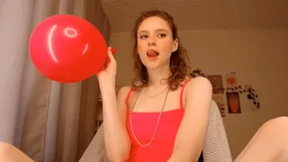 Balloon non pop fetish