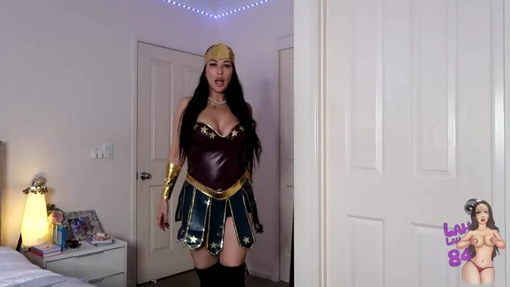 Wonder woman defeated by brute bully