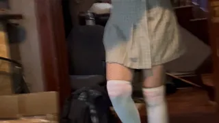 POV Schoolgirl gets tickled and wrestles you to the ground