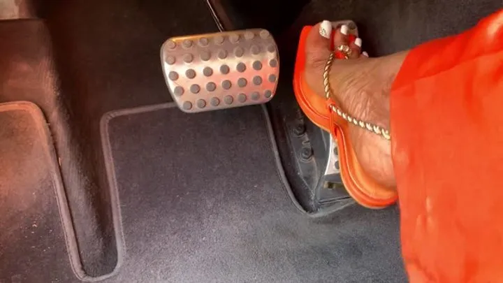 INSANE Revving And Engine SUFFER In Orange Stilettos!