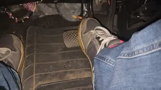 Morning drive in skate shoes