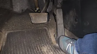 Night Driving in Barefoot Sneakers