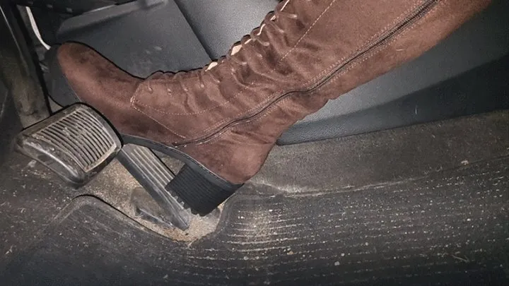 Driving in New Brown Boots (part 2)