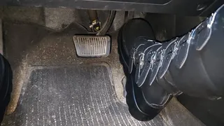 Quick Drive in Goth Boots