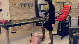 Jolie's Mean Trampling Session - part II