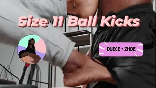 Size 11 Ball Kicks