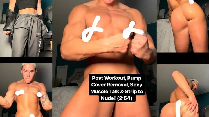 Post Workout Strip, Flex & Muscle Chat