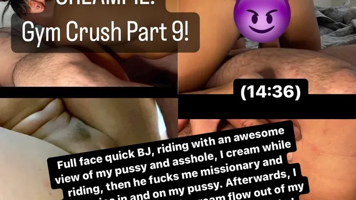 Cock Riding Queen - 15 Minute Creampie, Show Off & Push Out